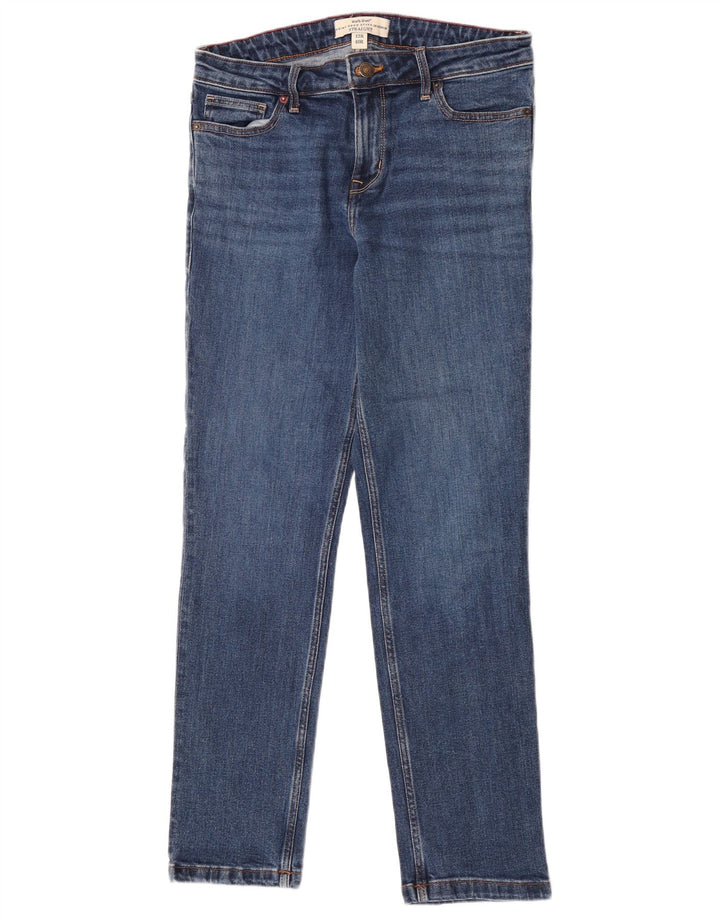 White Stuff Vaqueros rectos para mujer UK 40 Medium W30 L30 Algodón azul