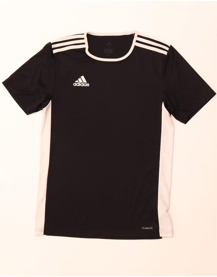 ADIDAS Camiseta Climalite para hombre Top Small Black Colourblock Poliéster