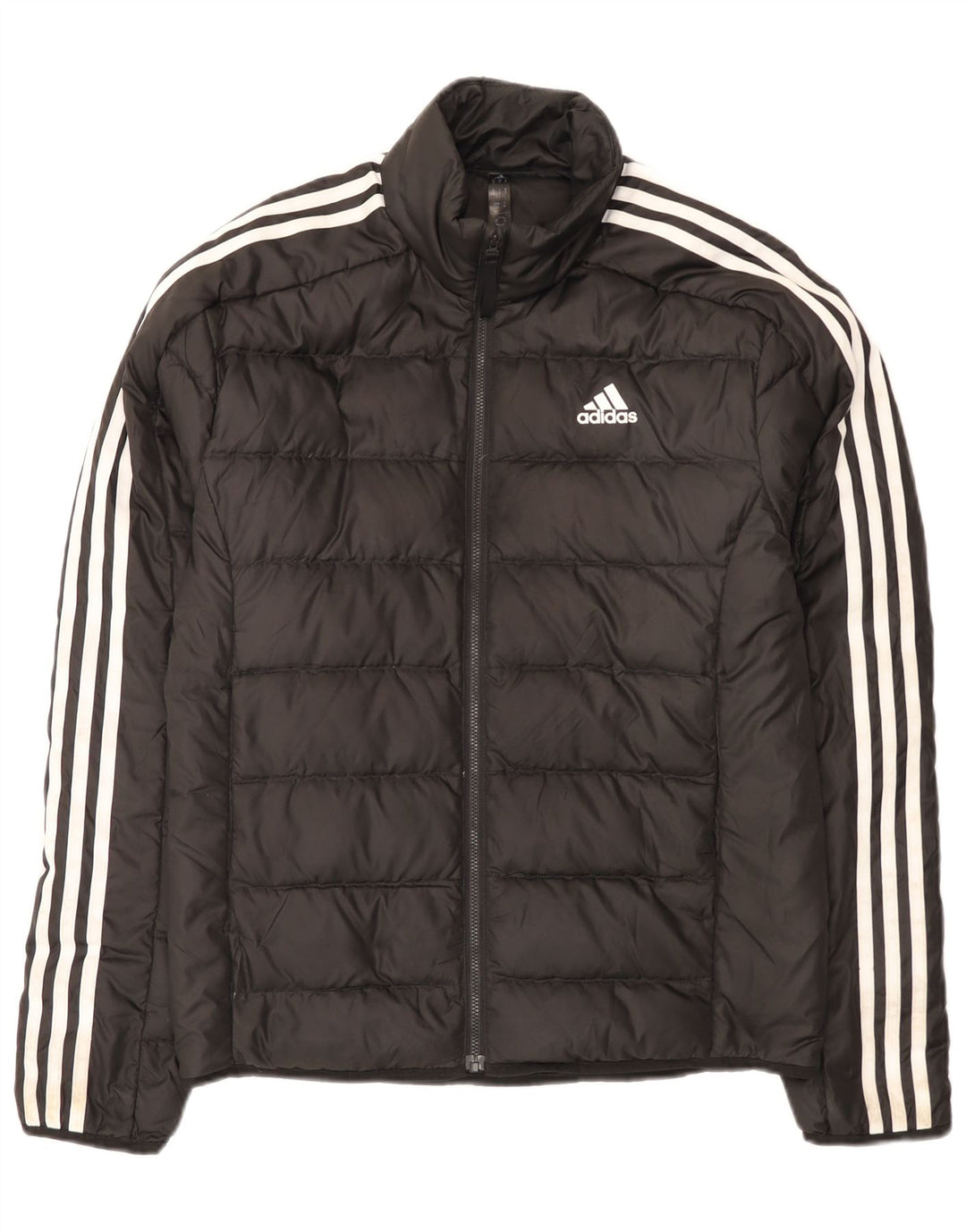Adidas Chaqueta acolchada para hombre UK 36 Small Negro Poliéster