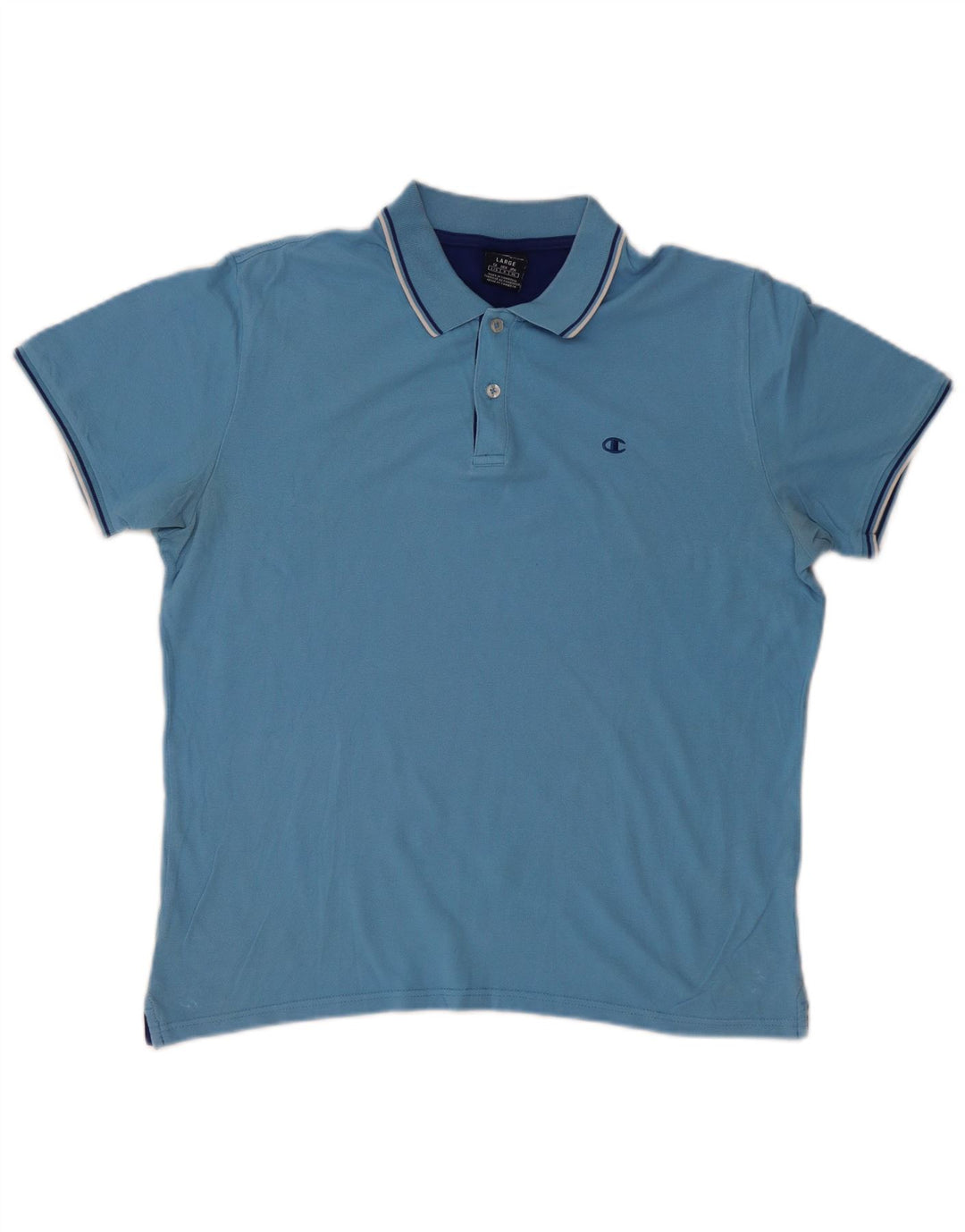 Champion Polo Para Hombre Grande Azul