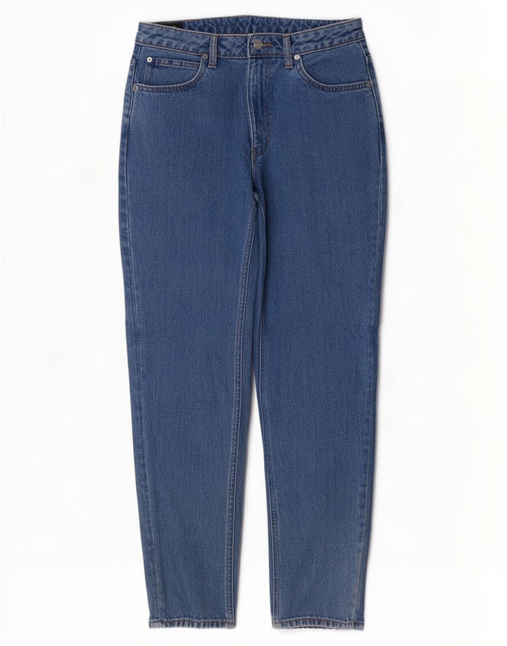 Vaqueros Cónicos Lee Mujer W27 L29 Algodón Azul