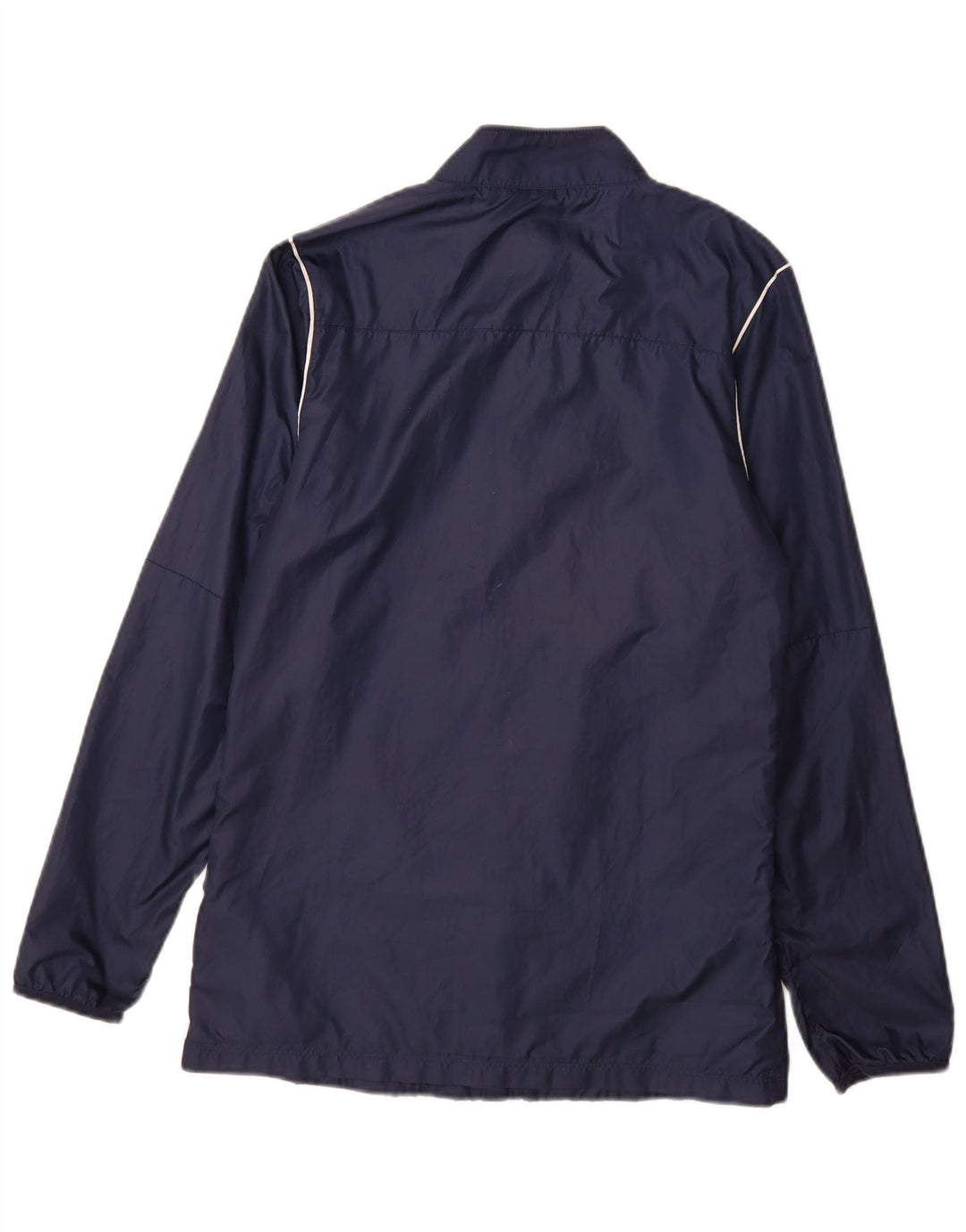 Nike - Chaqueta impermeable para hombre (talla pequeña), color azul marino, poliéster
