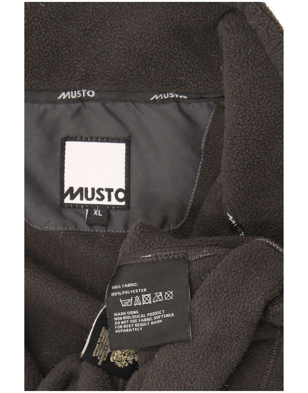Musto Chaqueta Polar Hombre UK 42 XL Poliéster Gris