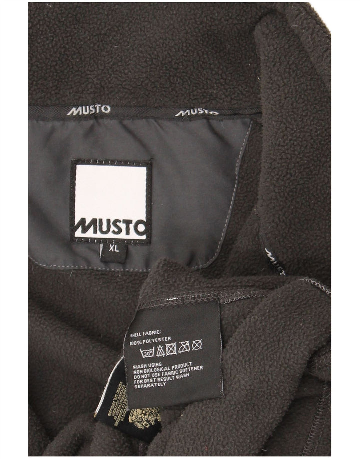 Musto Chaqueta Polar Hombre UK 42 XL Poliéster Gris