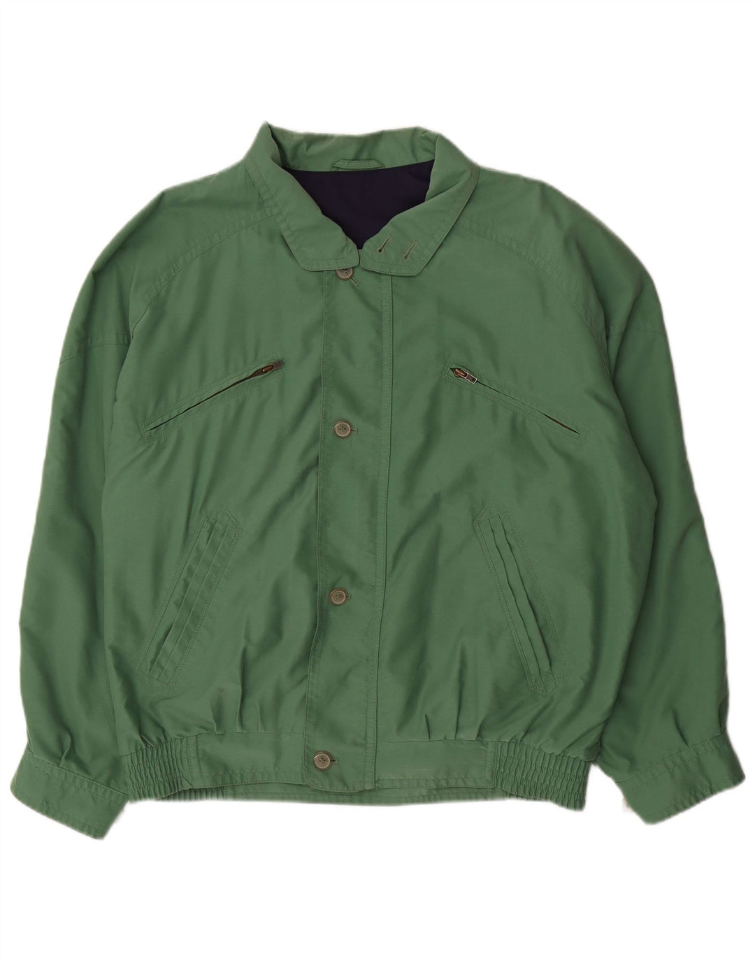 BUGATTI Chaqueta Bomber Hombre IT 50 Poliéster Verde Grande