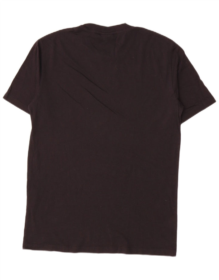 Champion Camiseta Hombre Top Small Algodón Negro