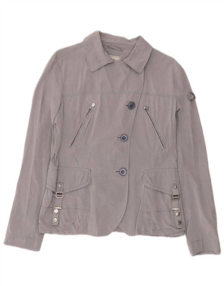 PEUTEREY Chaqueta utilitaria para mujer IT 48 XL Gris Cupro
