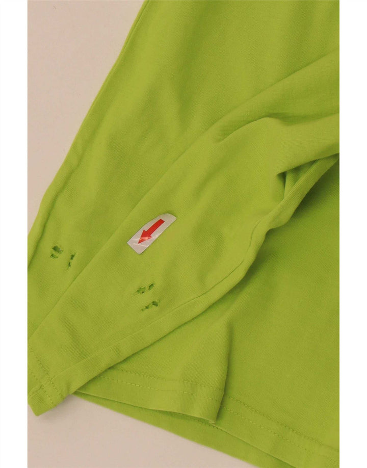 Ellesse Hombre Camiseta Top Small Verde Algodón