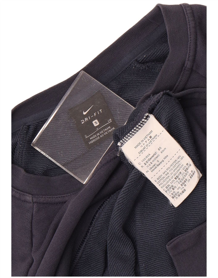 Nike Dri Fit - Sudadera extragrande para mujer, talla S, color azul marino
