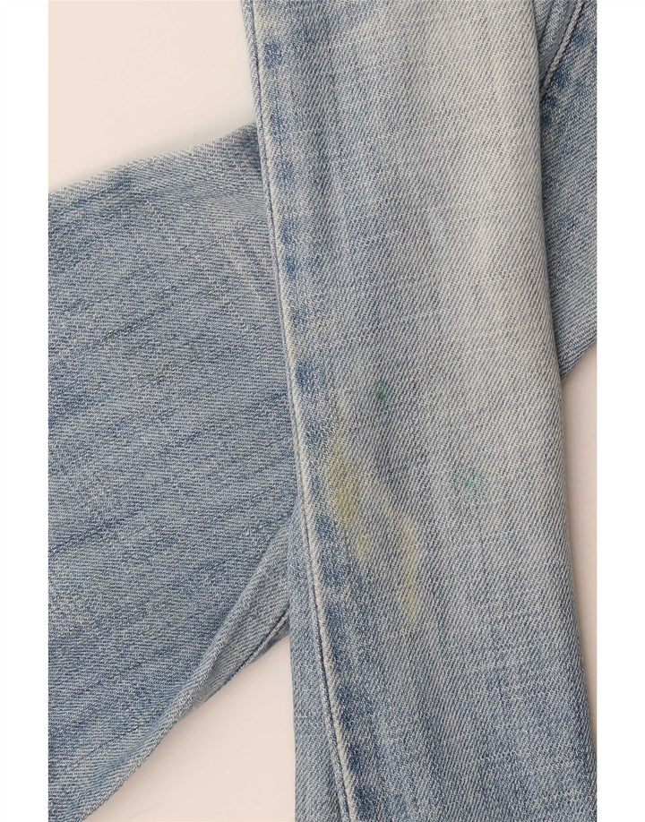 Vaqueros Bootcut Mujer Benetton W30 L33 Azul
