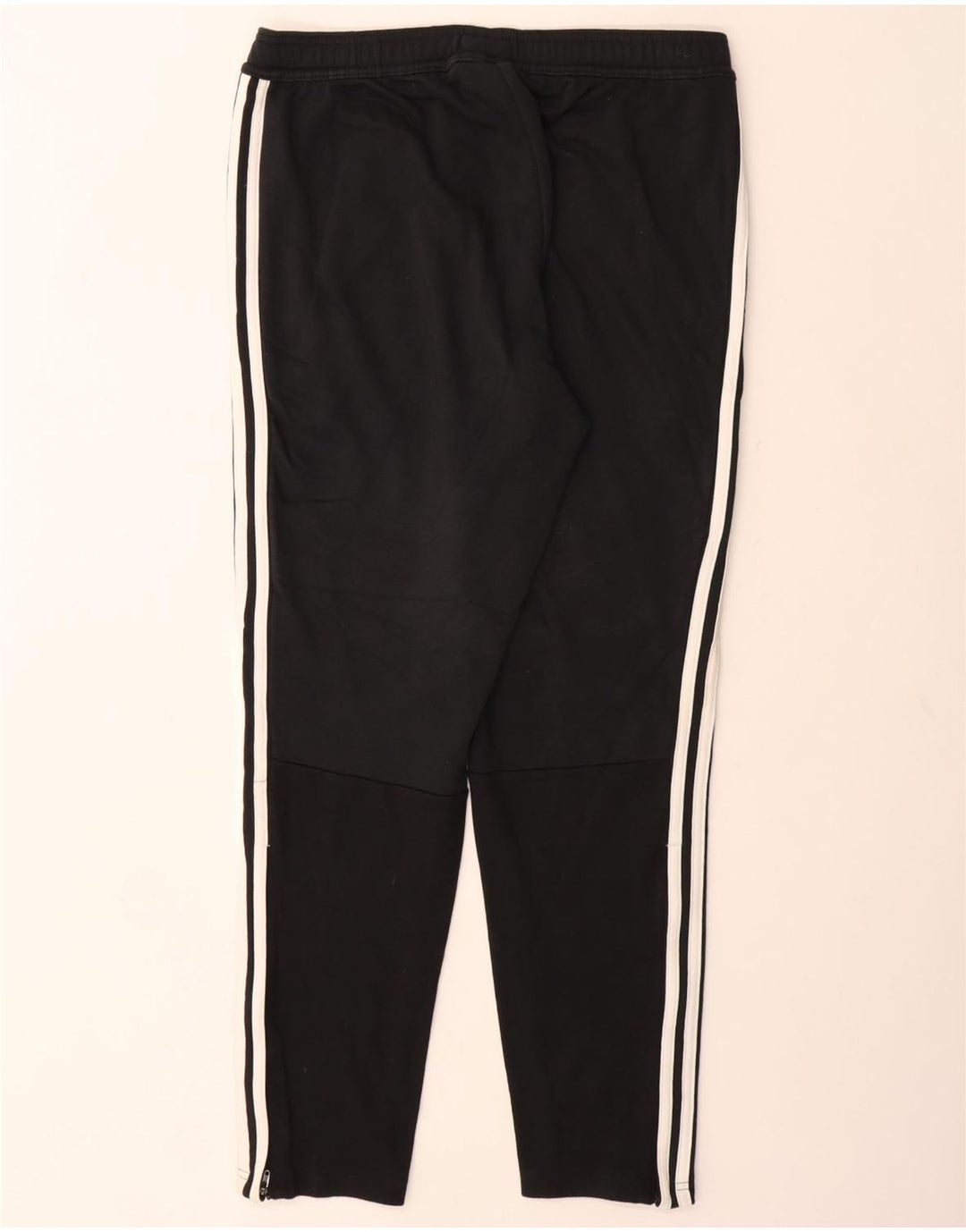 Pantalones de chándal ADIDAS para hombre, algodón negro mediano