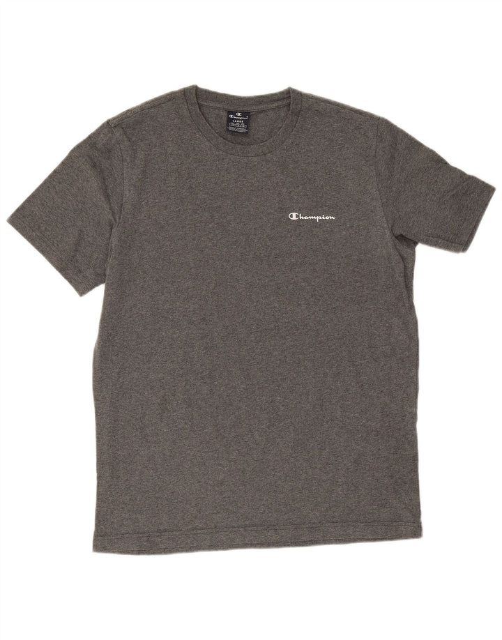 Champion Camiseta para hombre Top Grande Gris