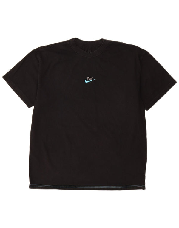 Camiseta Nike Hombre Top Medium Negro Algodón