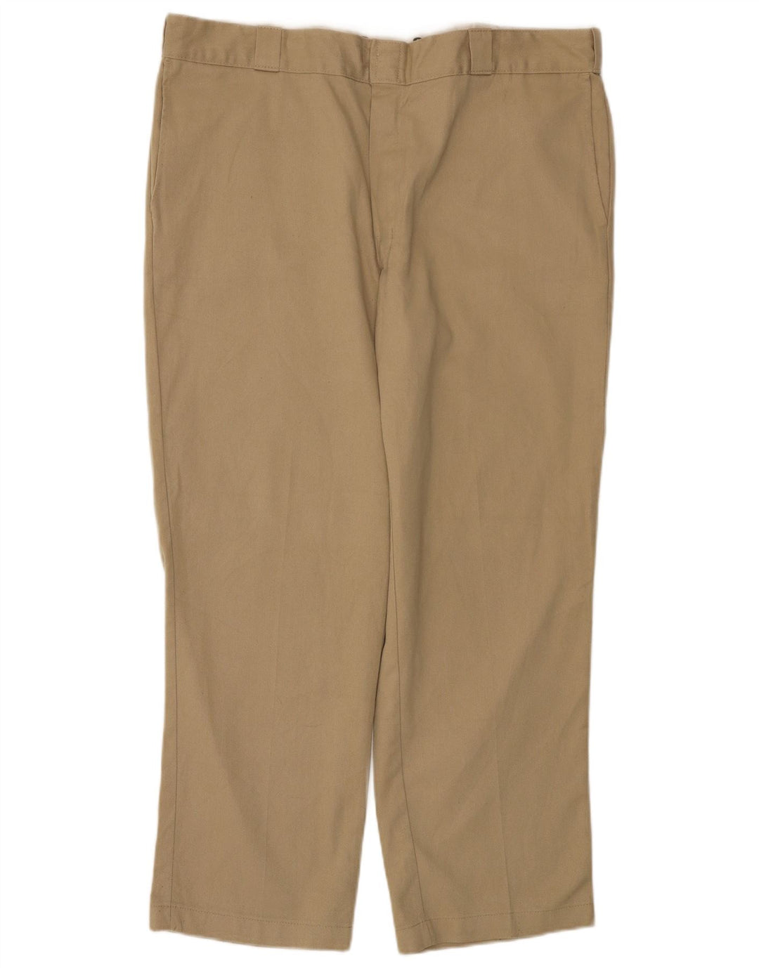Dickies Pantalón chino recto para hombre W40 L30 Poliéster beige