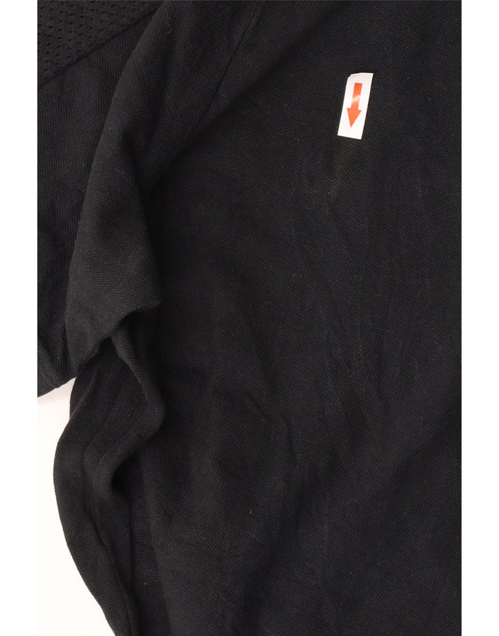 Polo Puma Hombre Pequeño Algodón Negro