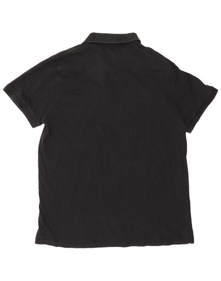 French Connection Polo Hombre XL Algodón Negro