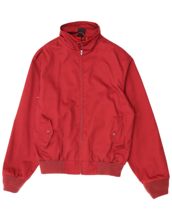 Brandit Chaqueta Bomber para Hombre UK 38 Poliéster Rojo Mediano