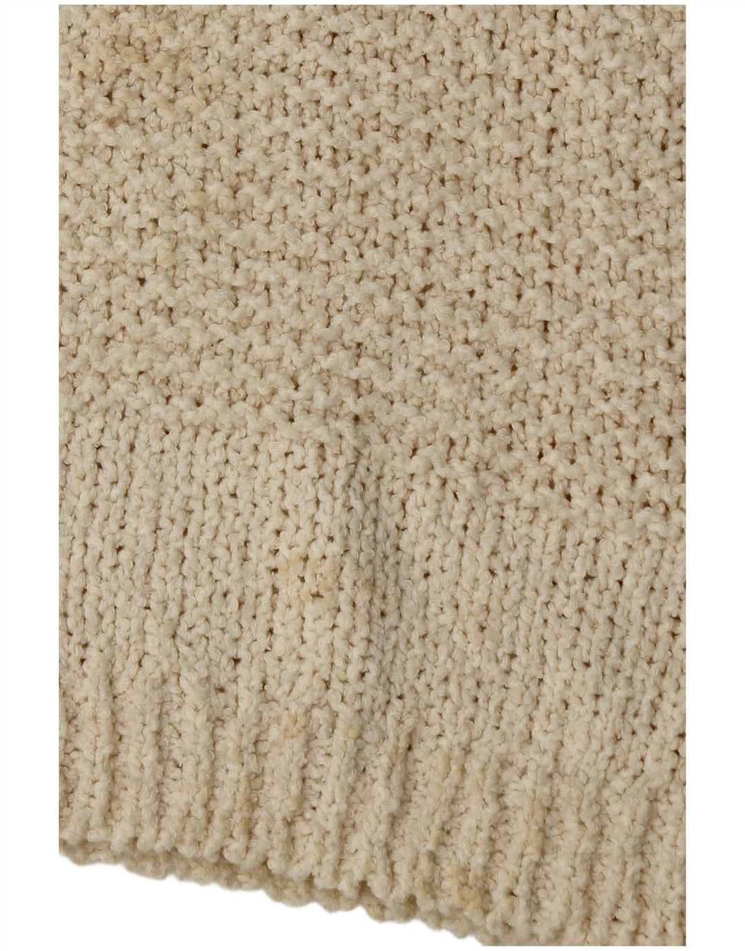 Topshop Jersey extragrande con cuello de tortuga para mujer UK 8 Small Off White