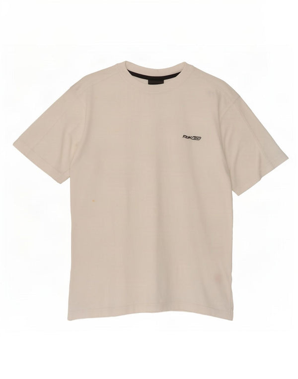 Camiseta Reebok Hombre Top Medium Blanco Algodón
