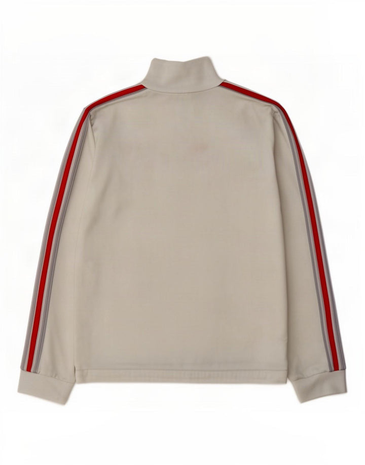 Adidas - Chaqueta de chándal para mujer, talla 40, poliéster blanco grande