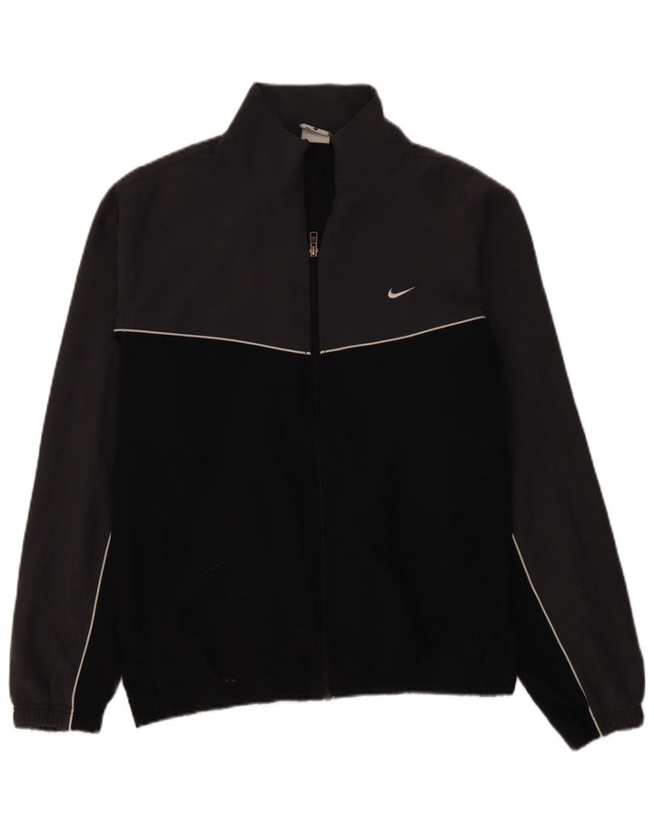 Nike - Chaqueta de chándal para hombre, talla grande, color gris, poliéster