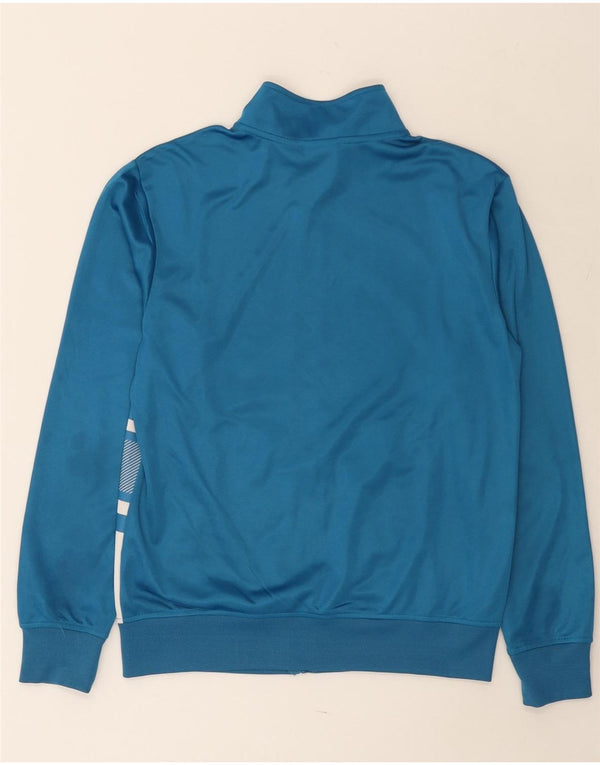 Diadora Hombre Chándal Top Jacket Small Azul Colorblock Poliéster