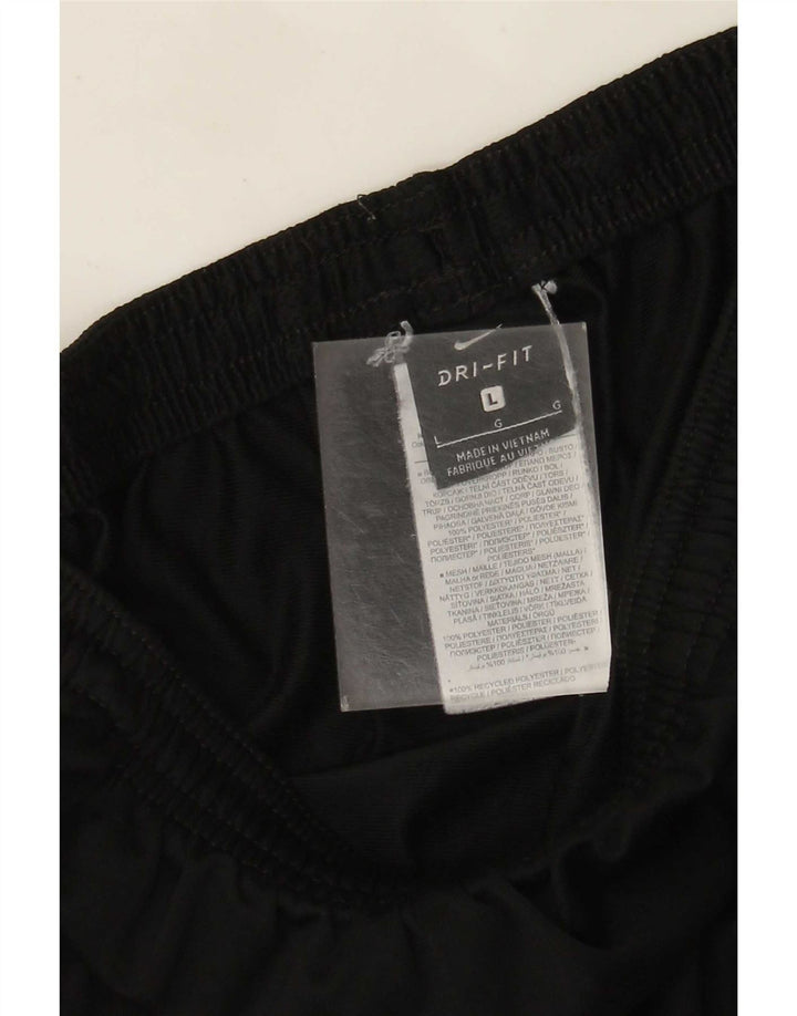 Nike Dri Fit - Pantalón de chándal para hombre, poliéster, color negro