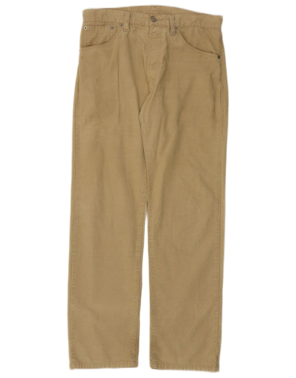 Levi's Pantalón recto de pana 551 para hombre W30 L30 Algodón beige