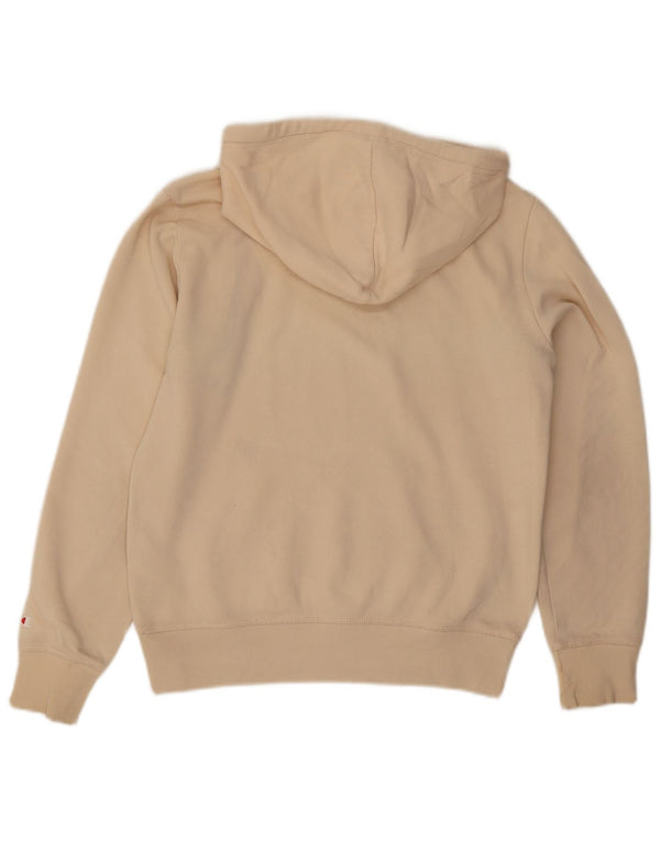 Champion Sudadera con capucha gráfica para mujer Reino Unido 14 Algodón beige medio