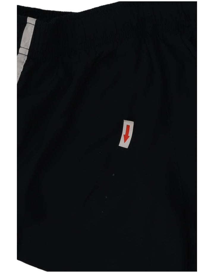 Nike Pantalones cortos deportivos Dri Fit para mujer UK 8 Small Azul marino Poliéster