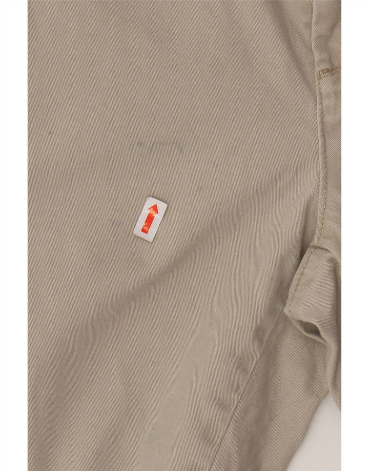 OVS Hombre Regular Cargo Shorts IT 50 Large W34 Beige Algodón
