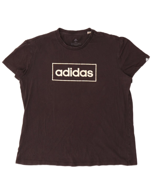 Adidas Camiseta Gráfica Mujer Top UK 20/22 XL Negro