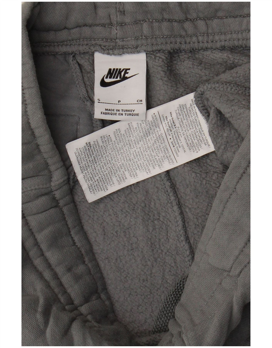 NIKE Mujer Chándal Pantalones Joggers UK 10 Small Gris Algodón