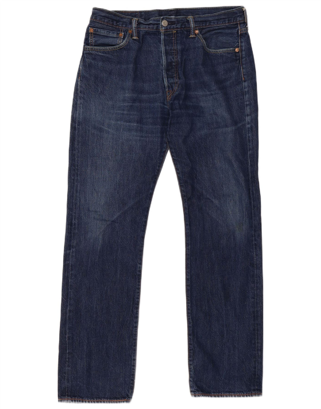 LEVI'S Vaqueros rectos 501 para hombre W34 L34 Azul