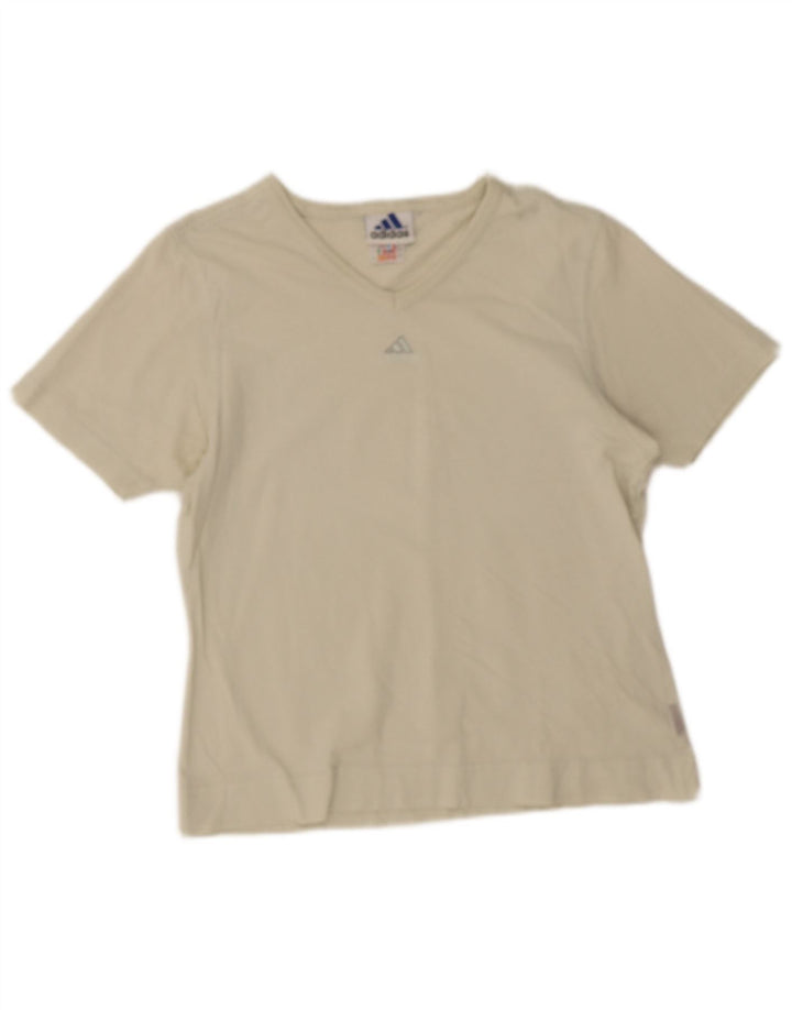 Adidas Camiseta Mujer Top UK 12 Medium Beige
