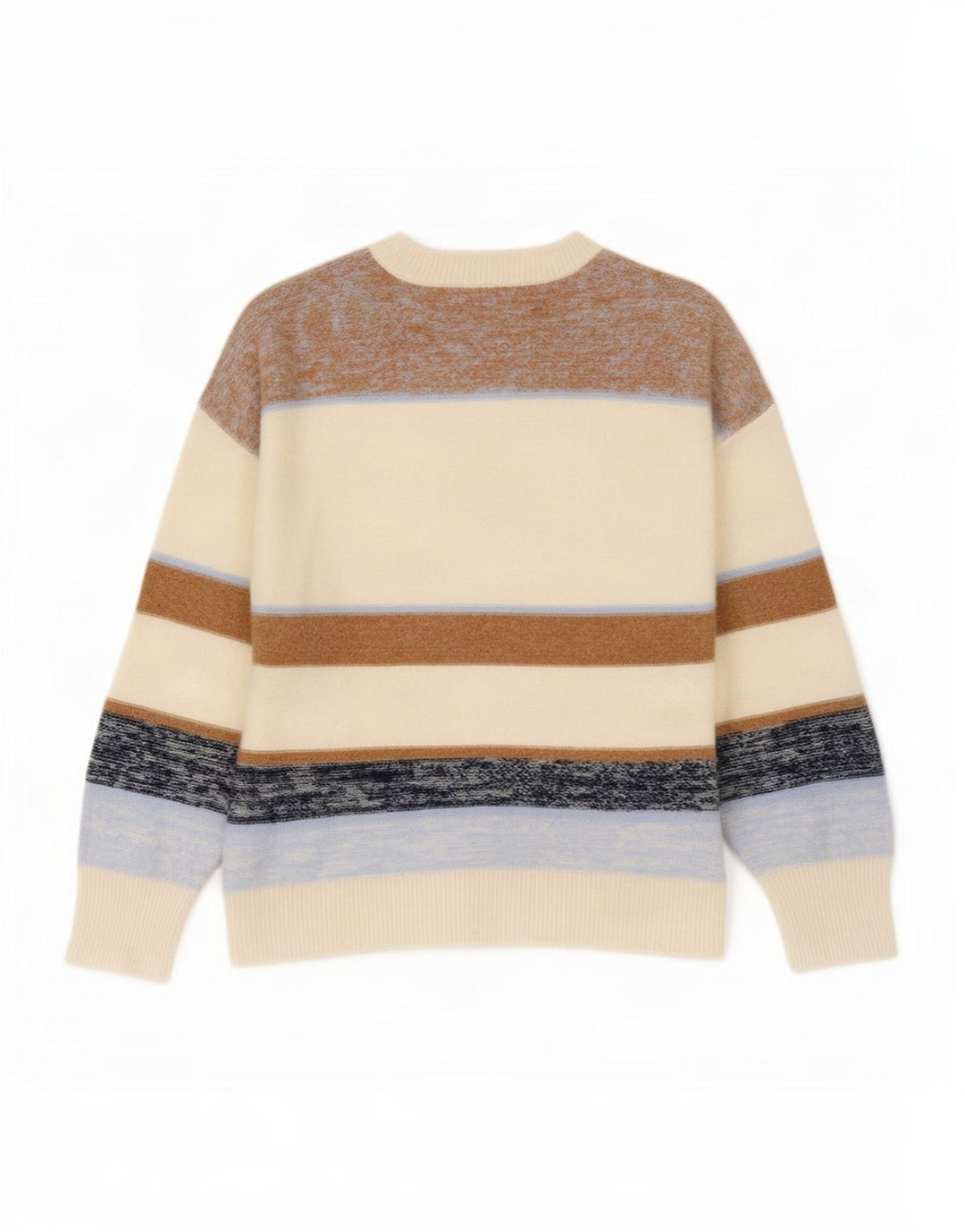 Reiss Jersey De Cuello Redondo Para Hombre De Lana A Rayas Multicolor Grande