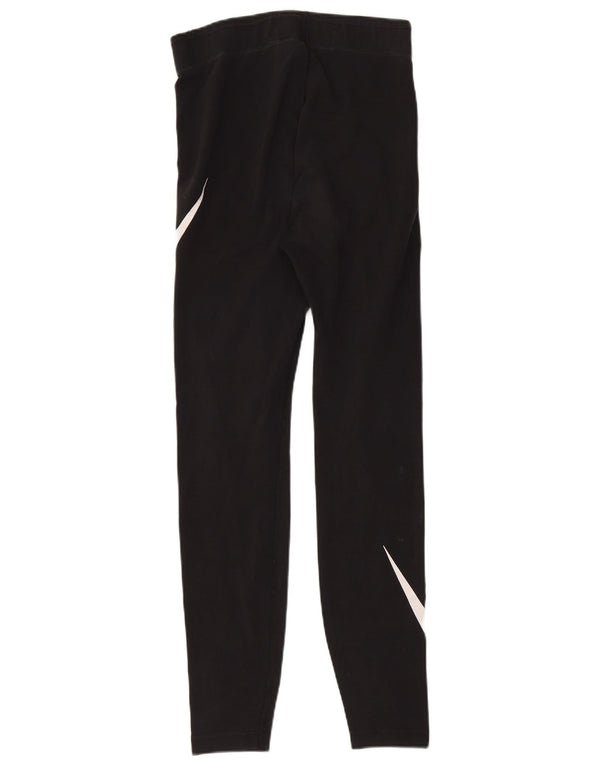 Nike Leggings gráficos para mujer UK 4 XS Algodón negro