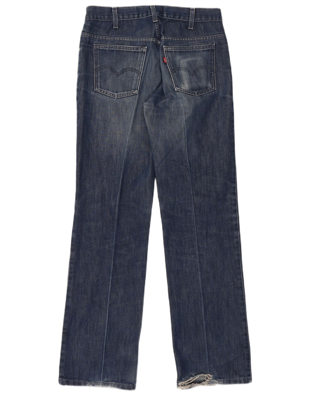Vaqueros rectos desgastados para hombre Levi's W33 L34 Algodón azul