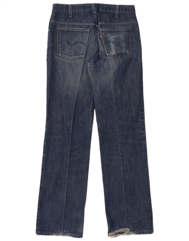 Vaqueros rectos desgastados para hombre Levi's W33 L34 Algodón azul