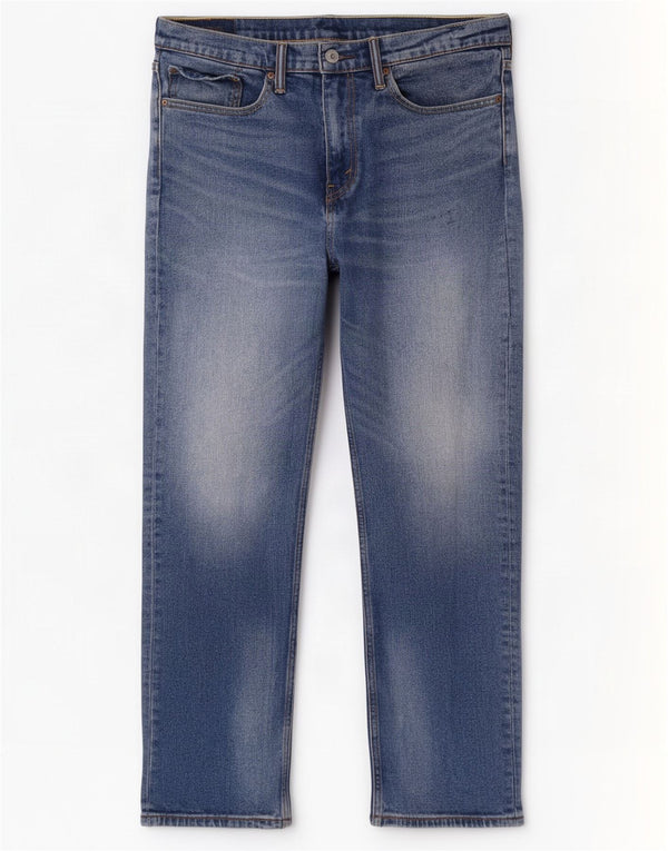 Vaqueros rectos Levi's para hombre W34 L32 Algodón azul