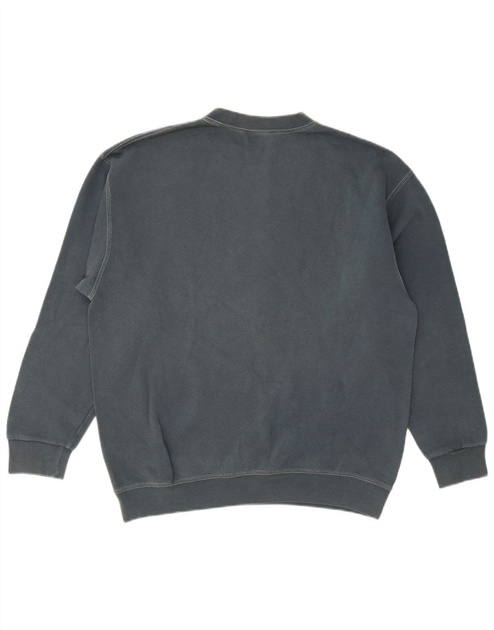 North Sails Hombre Sudadera Gráfica Jumper Azul Medio