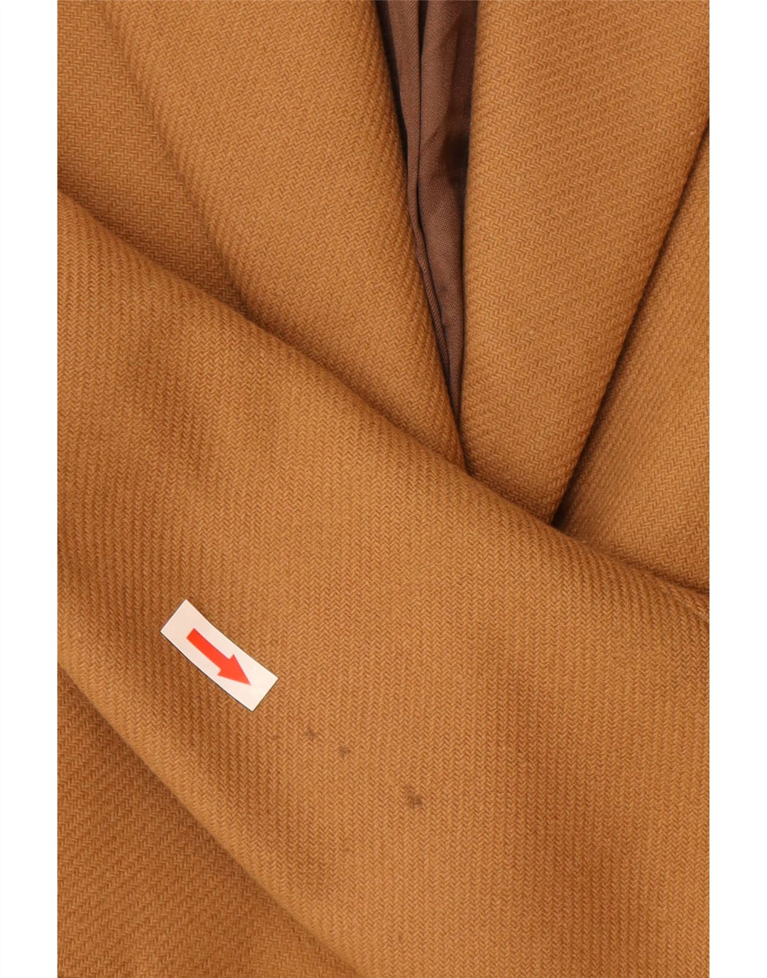 Zara Mujer Abrigo UK 6 XS Lana Marrón