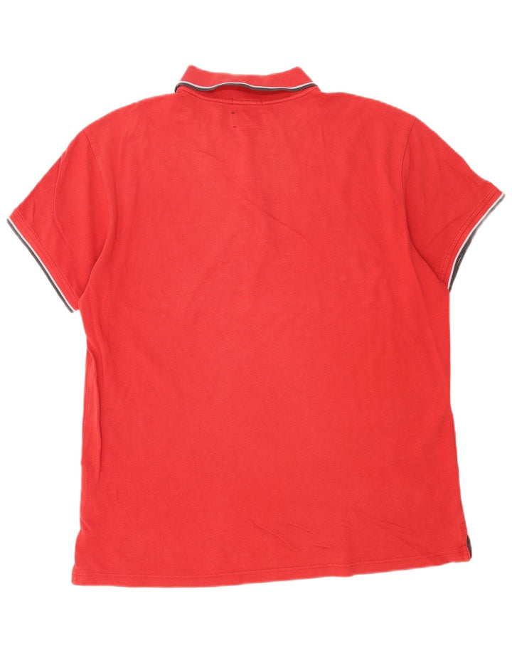 Marlboro Classics Polo para hombre 2XL Algodón rojo