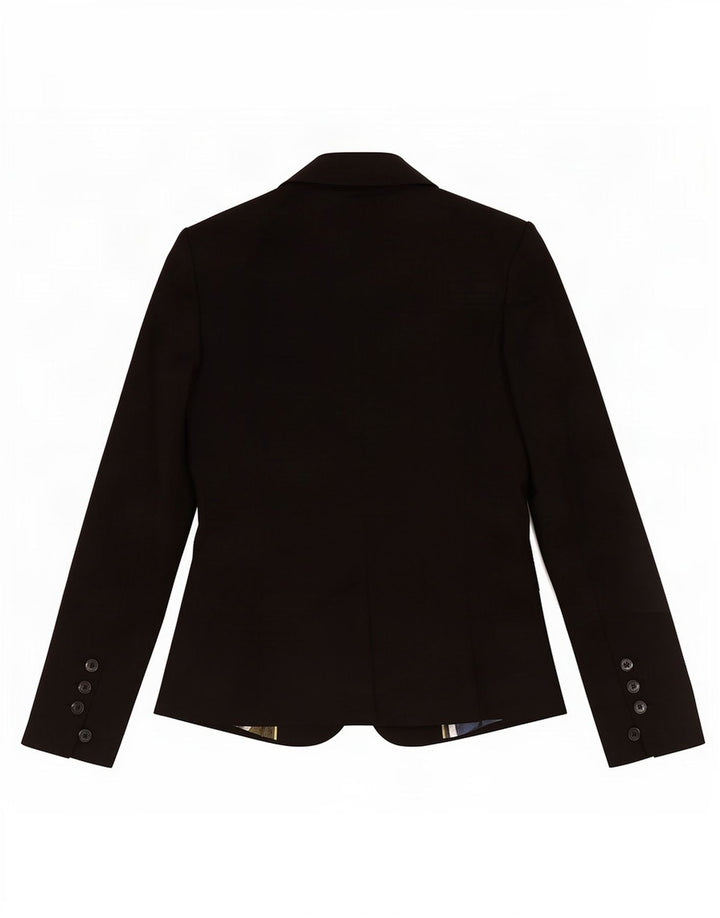 Ted Baker Chaqueta tipo blazer con 1 botón para mujer Talla XS Negro