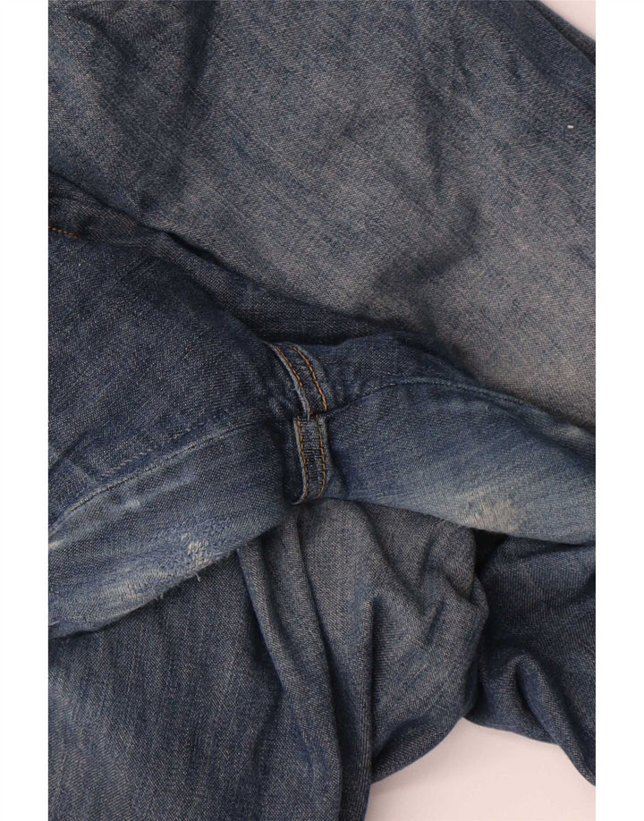 Jeans Armani Mujer Slim W32 L27 Algodón Azul