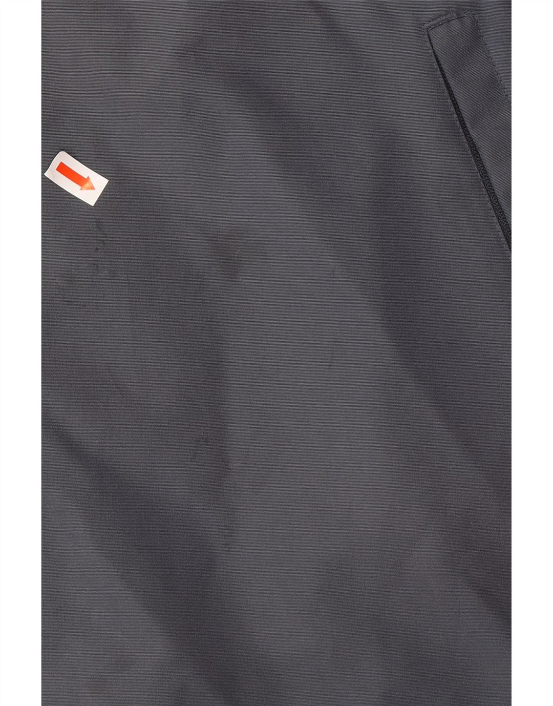 ADIDAS Chaqueta cortavientos con capucha para hombre Reino Unido 44/46 Grande Gris