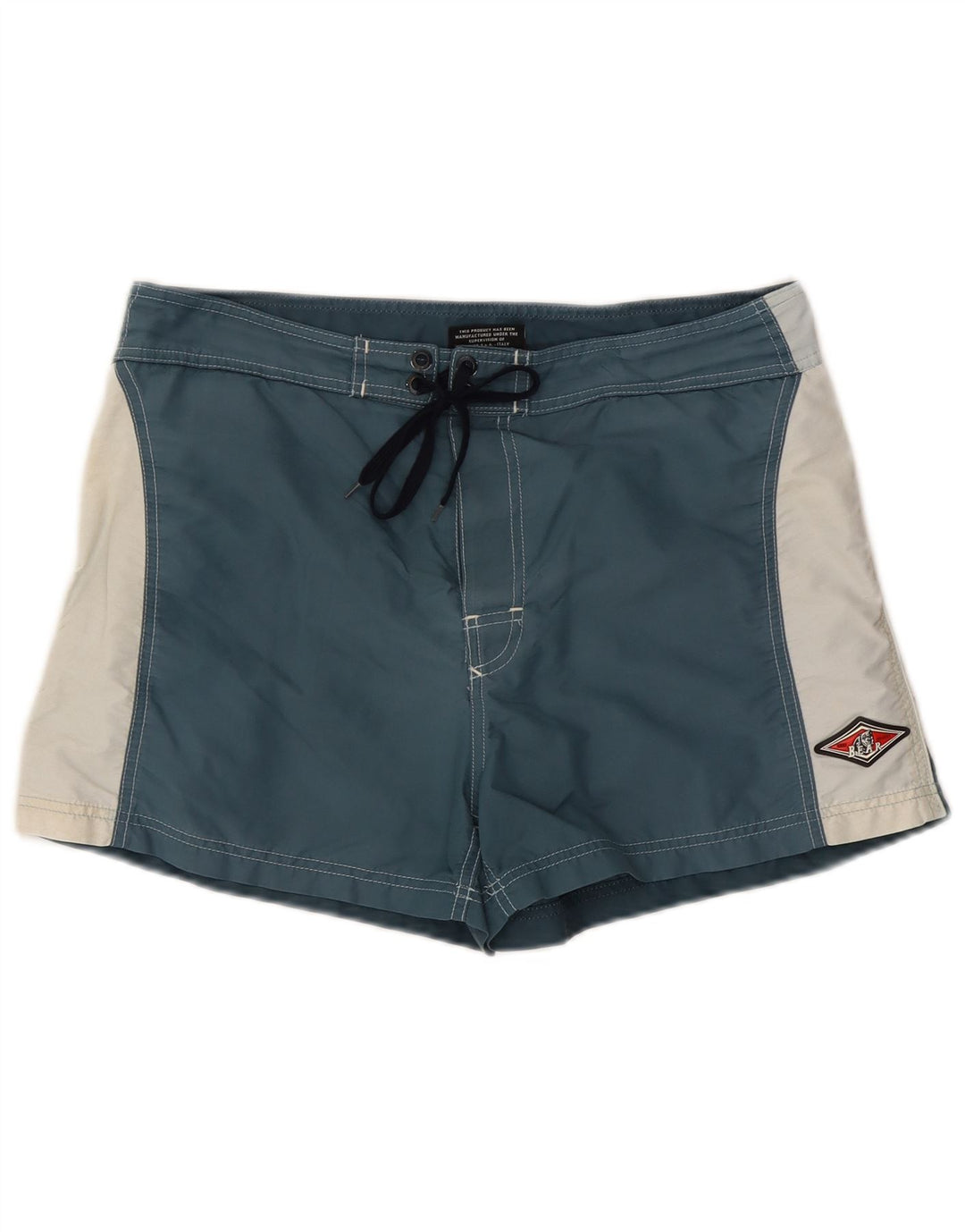 Bañador Bear para hombre, talla grande, color azul, poliamida