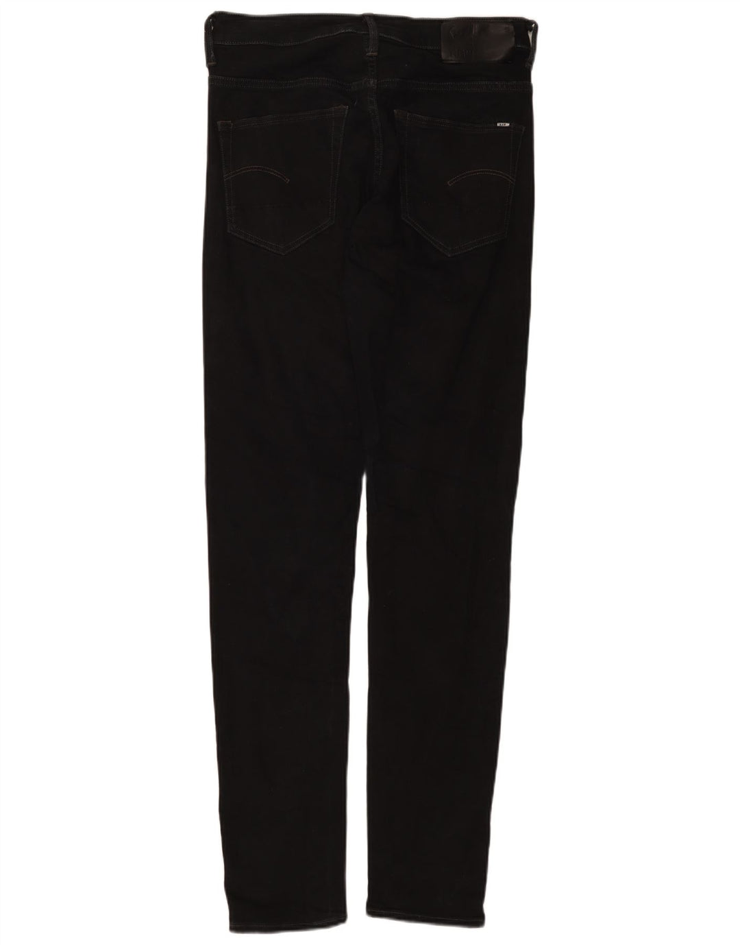 G-Star Hombre 3301 Slim Jeans W31 L36 Algodón Negro