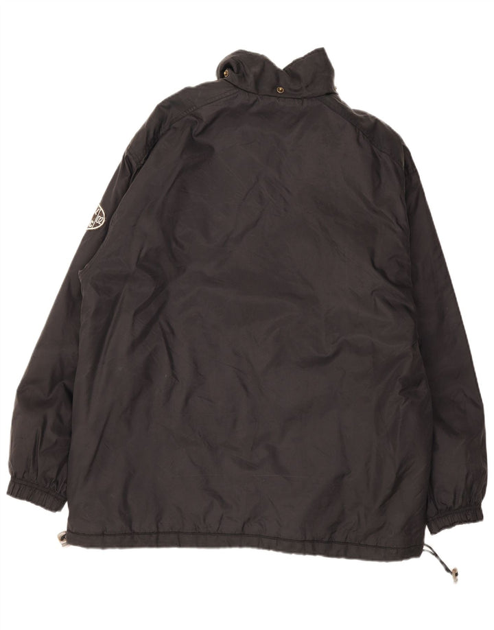 Russell Athletic Chaqueta impermeable gráfica para hombre UK 38 Medium Black
