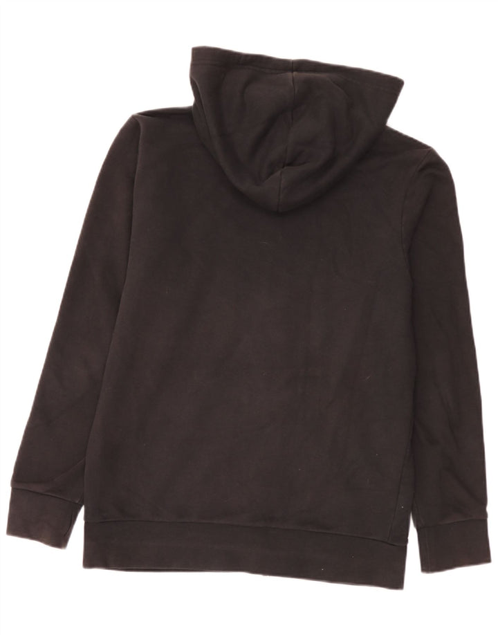 Adidas - Sudadera con capucha y cremallera para hombre, color negro mediano